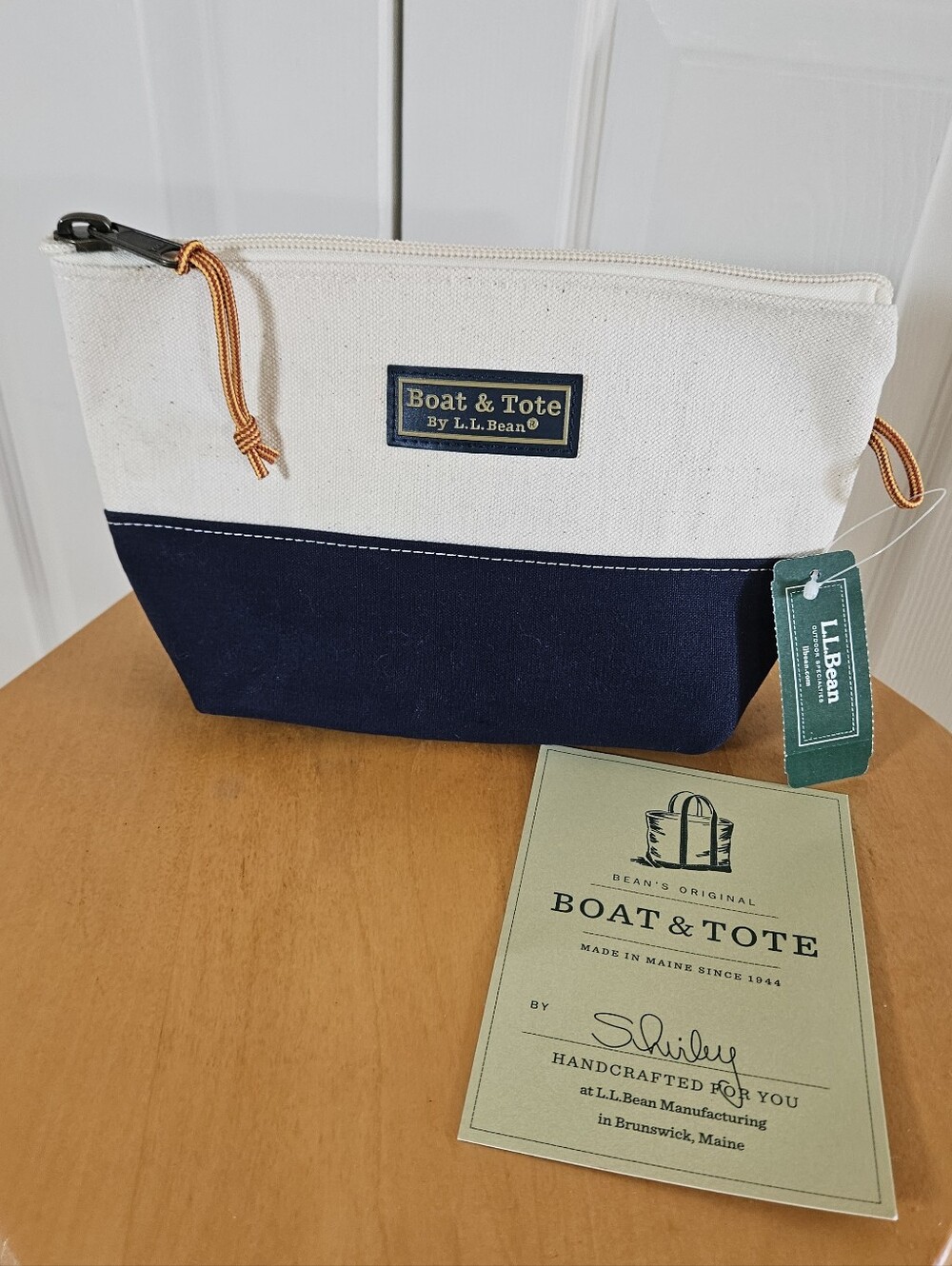 L.L.Bean Boat and Tote Zip Pouch